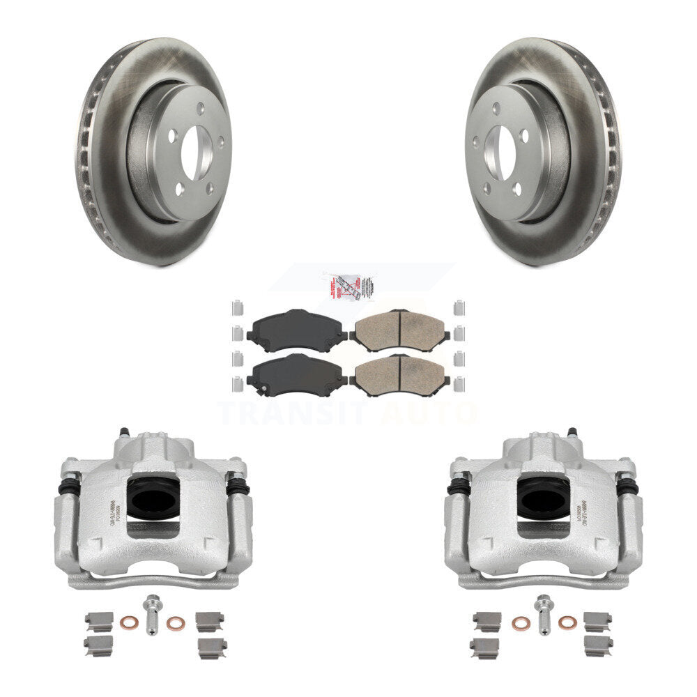 Transit Auto KCG-100495N Disc Brake Kit for 2007-2011 Dodge Nitro - Front product image
