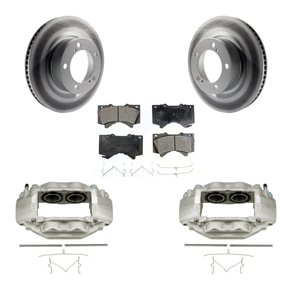 Transit Auto KCG-100495P Disc Brake Kit for 2007-2016 Toyota Sequoia, Toyota Tundra - Front product image