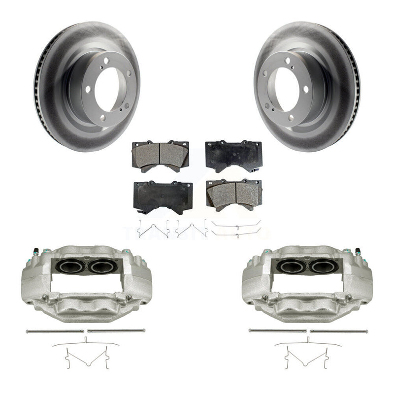 Transit Auto KCG-100495P Disc Brake Kit for 2007-2016 Toyota Sequoia, Toyota Tundra - Front product image