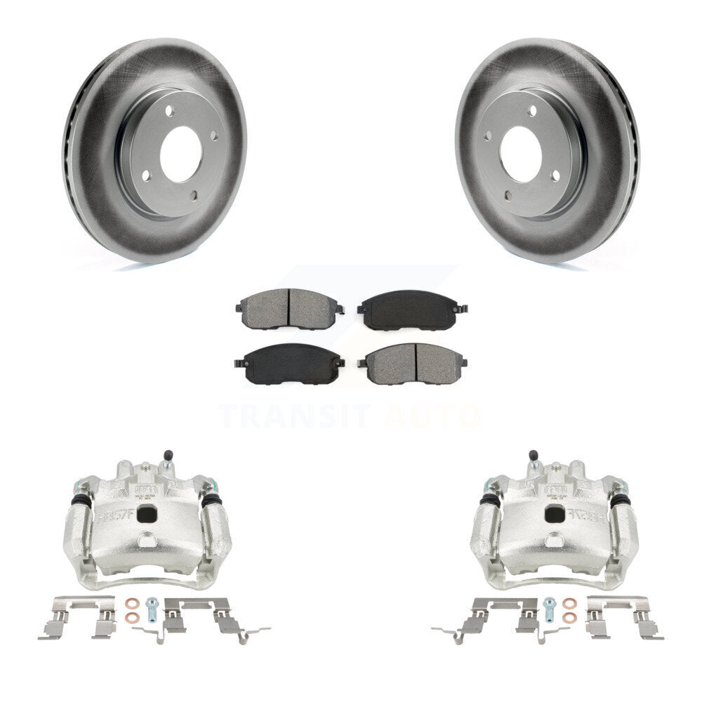 Transit Auto KCG-100495S Disc Brake Kit for 2007-2014 Nissan Cube, Nissan Versa - Front product image