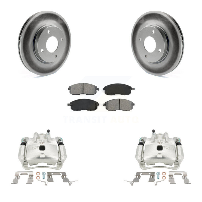 Transit Auto KCG-100495S Disc Brake Kit for 2007-2014 Nissan Cube, Nissan Versa - Front product image