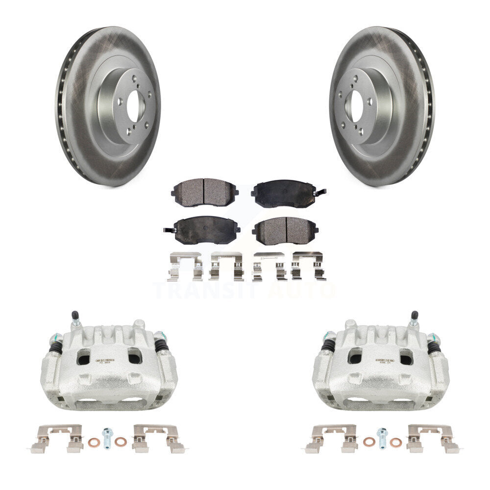 Transit Auto KCG-100495T Disc Brake Kit for 2002-2008 Saab 9-2X, Subaru Baja, Subaru Legacy & more - Front product image