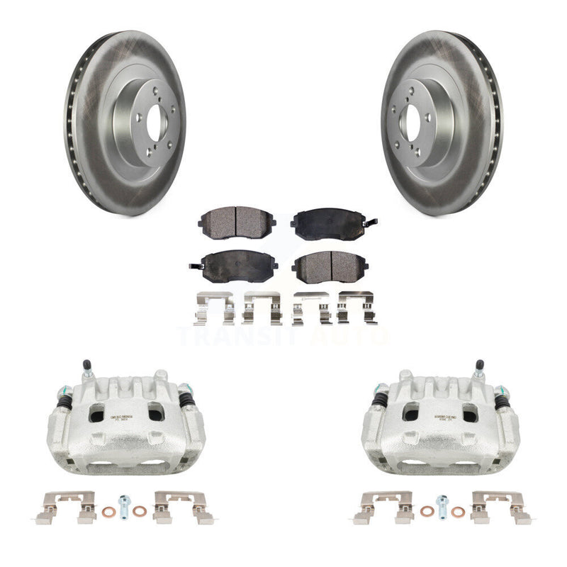 Transit Auto KCG-100495T Disc Brake Kit for 2002-2008 Saab 9-2X, Subaru Baja, Subaru Legacy & more - Front product image