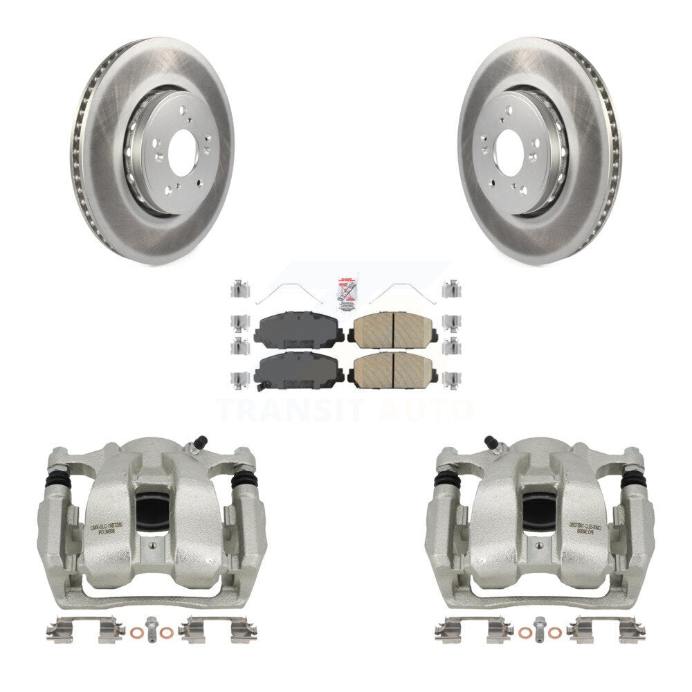 Transit Auto KCG-100496N Disc Brake Kit for 2016-2018 Acura RDX - Front product image