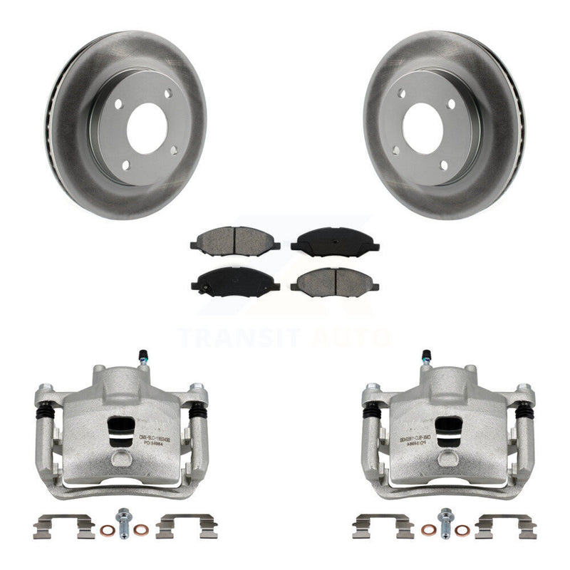 Transit Auto KCG-100496S Disc Brake Kit for 2009-2011 Nissan Versa - Front product image