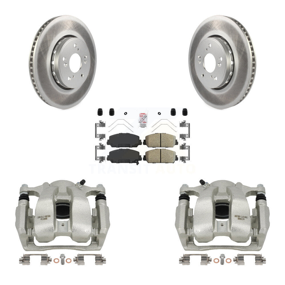 Transit Auto KCG-100497N Disc Brake Kit for 2016-2018 Acura RDX - Front product image