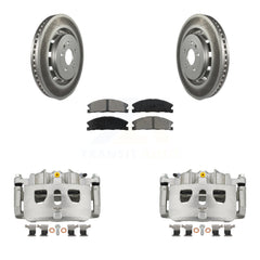 Transit Auto KCG-100497S Disc Brake Kit for 2013-2019 Ford Taurus, Ford Explorer, Ford Special Service Police Sedan & more - Front product image
