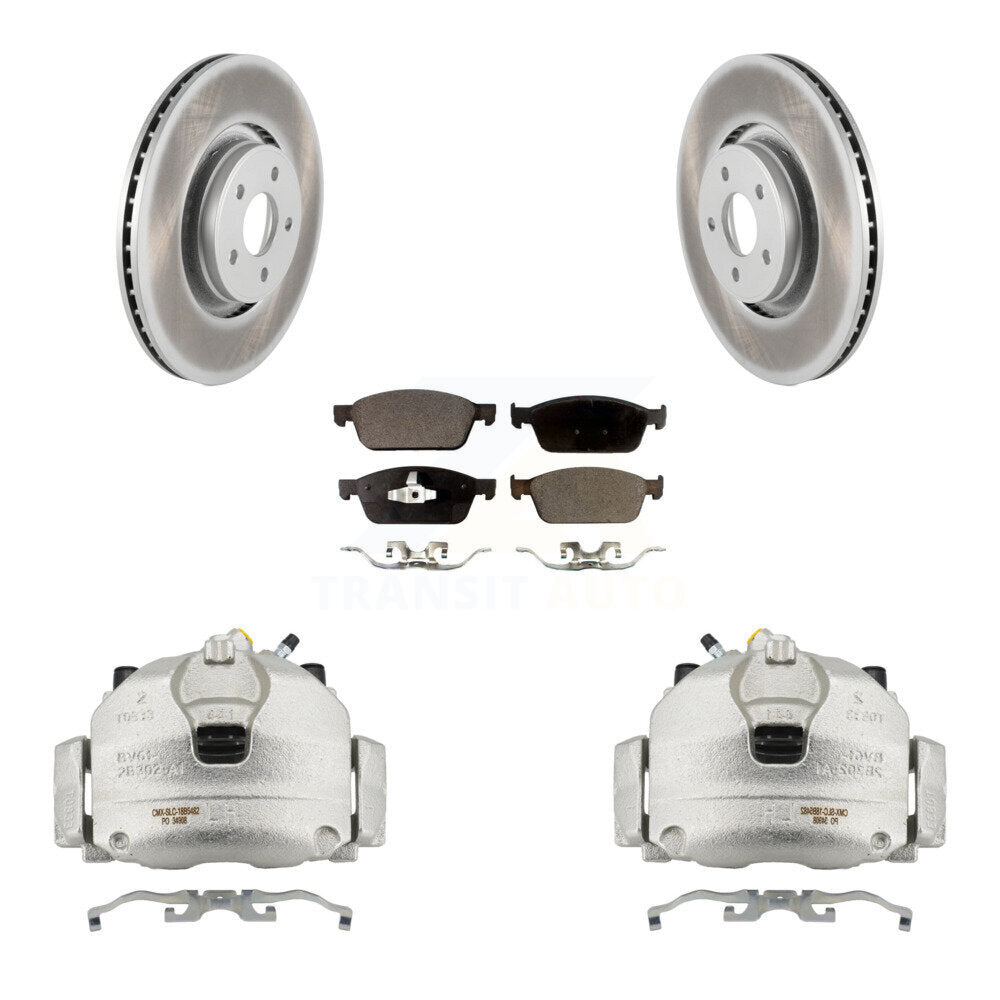 Transit Auto KCG-100497T Disc Brake Kit for 2017-2019 Lincoln MKC - Front product image