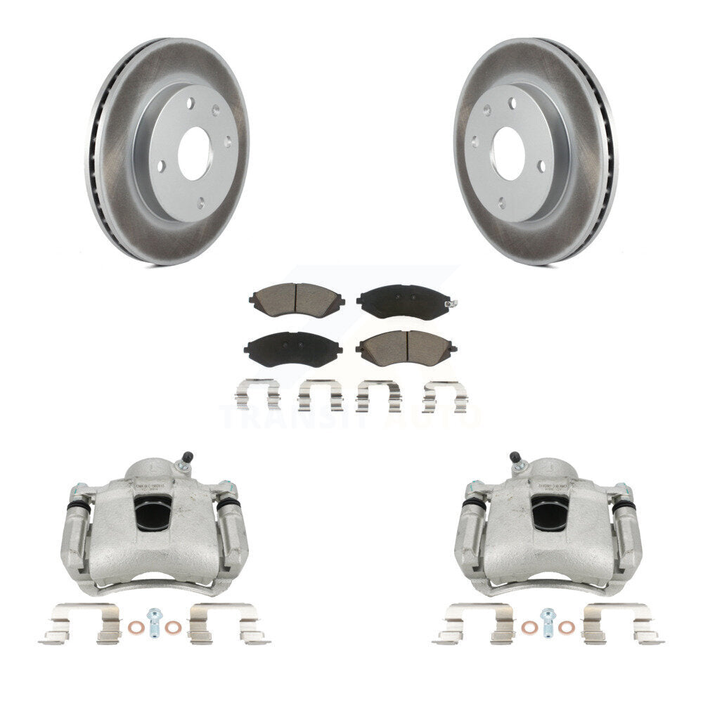 Transit Auto KCG-100498C Disc Brake Kit for 2004-2008 Suzuki Reno, Chevrolet Optra, Suzuki Forenza - Front product image