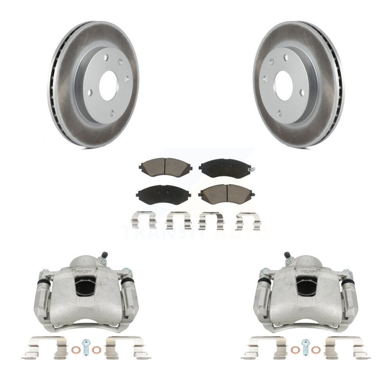 Transit Auto KCG-100498C Disc Brake Kit for 2004-2008 Suzuki Reno, Chevrolet Optra, Suzuki Forenza - Front product image