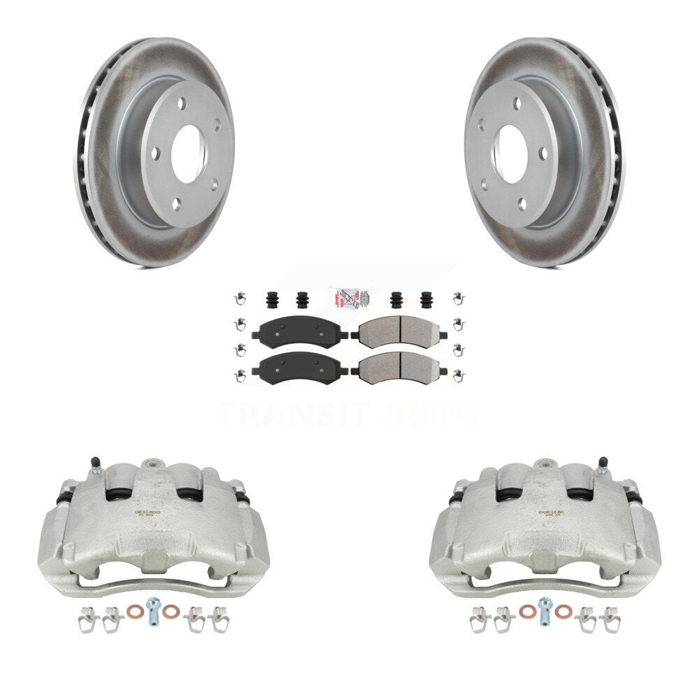 Transit Auto KCG-100498N Disc Brake Kit for 2005-2009 Mitsubishi Raider, Dodge Dakota - Front product image