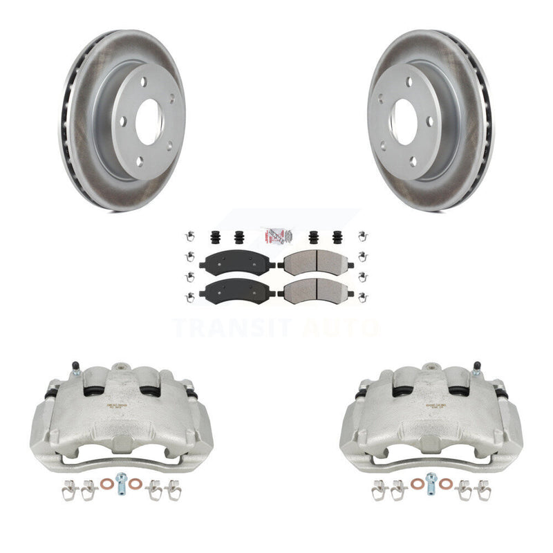 Transit Auto KCG-100498N Disc Brake Kit for 2005-2009 Mitsubishi Raider, Dodge Dakota - Front product image