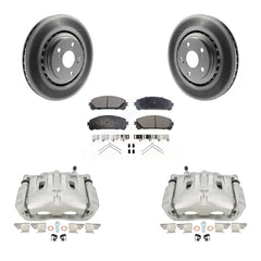 Transit Auto KCG-100498P Disc Brake Kit for 2010-2020 Toyota Highlander, Toyota Sienna, Lexus RX350 - Front product image