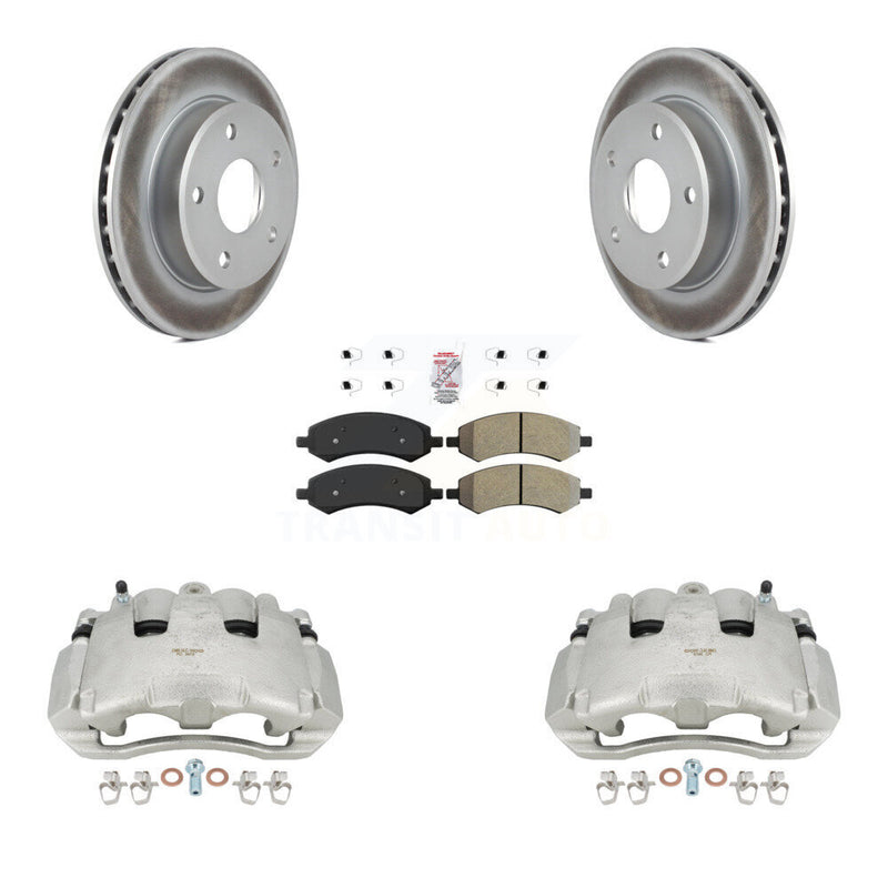 Transit Auto KCG-100500N Disc Brake Kit for 2005-2009 Mitsubishi Raider, Dodge Dakota - Front product image