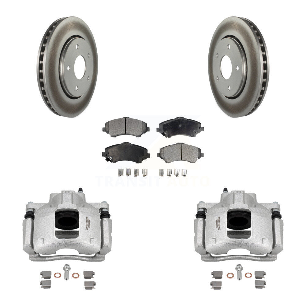Transit Auto KCG-100500P Disc Brake Kit for 2008-2012 Ram C/V, Volkswagen Routan, Chrysler Town & Country & more - Front product image