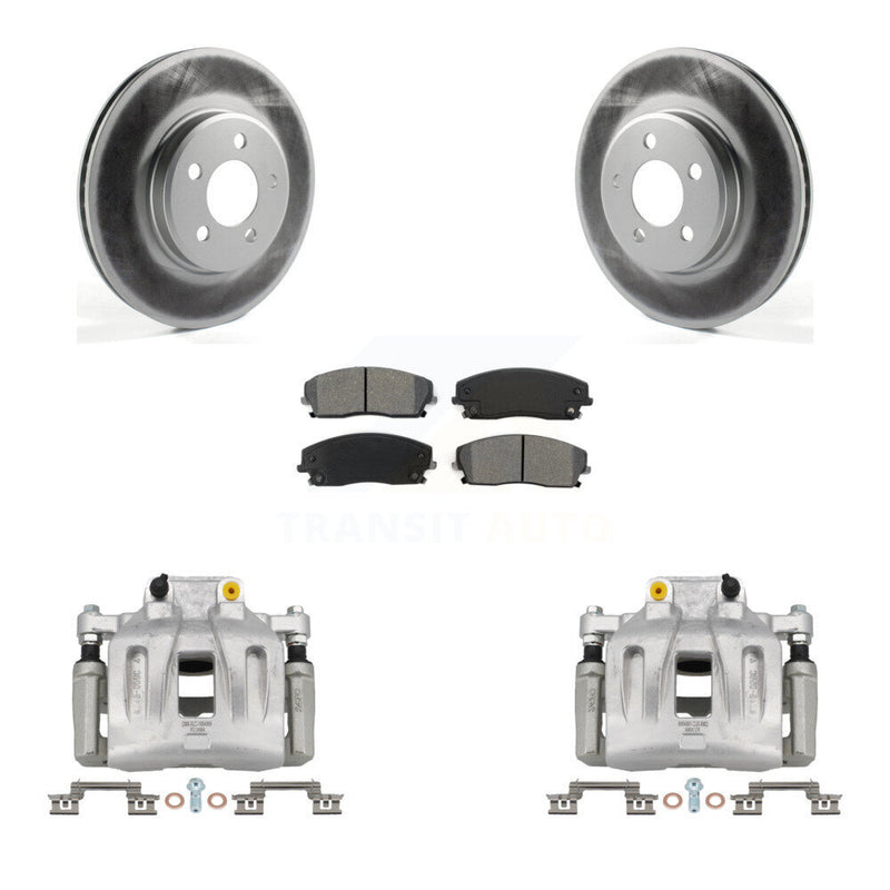 Transit Auto KCG-100500S Disc Brake Kit for 2005-2011 Chrysler 300, Dodge Challenger, Dodge Charger & more - Front product image