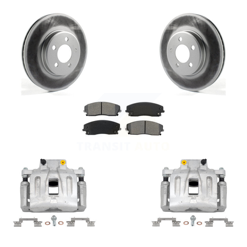 Transit Auto KCG-100501S Disc Brake Kit for 2012-2021 Chrysler 300, Dodge Charger, Dodge Challenger - Front product image