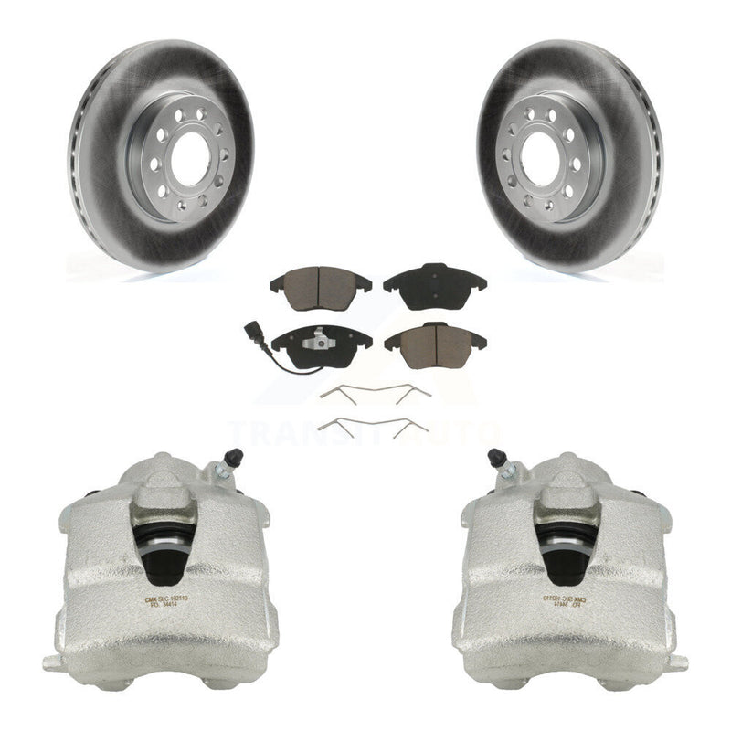 Transit Auto KCG-100502C Disc Brake Kit for 2005-2015 Volkswagen Jetta - Front product image