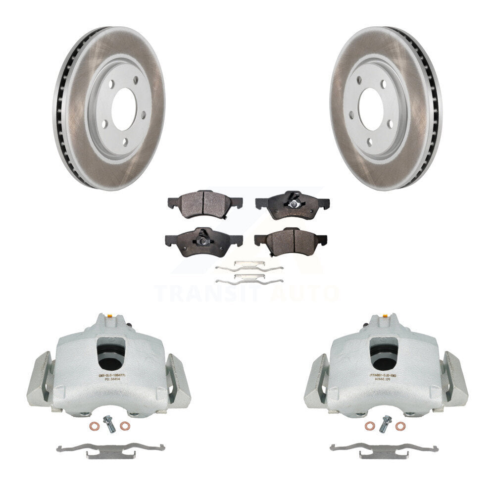 Transit Auto KCG-100502T Disc Brake Kit for 2001-2007 Dodge Grand Caravan, Chrysler Town & Country, Dodge Caravan - Front product image