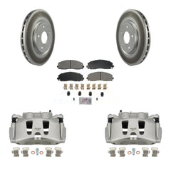 Transit Auto KCG-100503N Disc Brake Kit for 2017-2024 Chrysler Grand Caravan, Chrysler Pacifica, Chrysler Voyager & more - Front product image