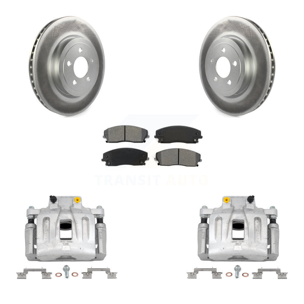 Transit Auto KCG-100503S Disc Brake Kit for 2015-2016 Dodge Charger - Front product image