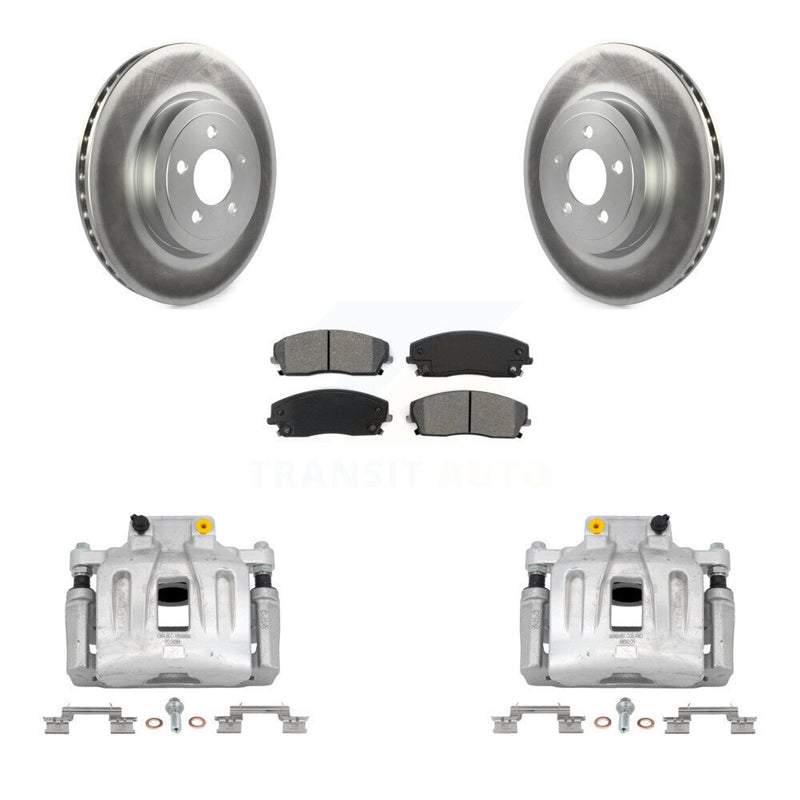 Transit Auto KCG-100503S Disc Brake Kit for 2015-2016 Dodge Charger - Front product image