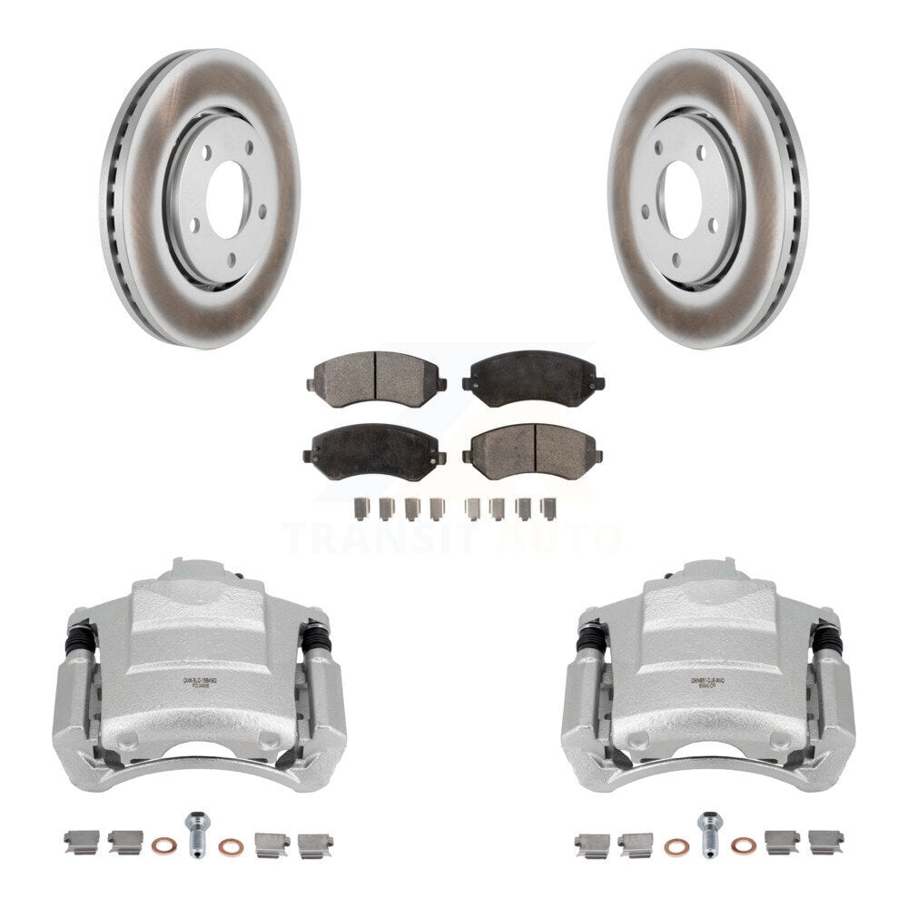 Transit Auto KCG-100503T Disc Brake Kit for 2004-2007 Chrysler Town & Country, Dodge Caravan, Dodge Grand Caravan - Front product image