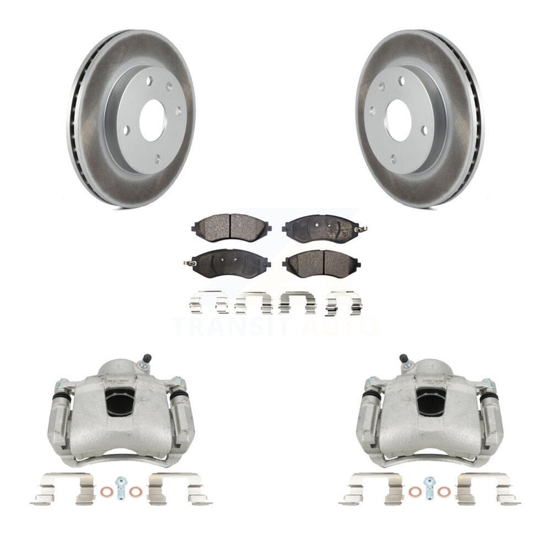 Transit Auto KCG-100505T Disc Brake Kit for 2004-2008 Suzuki Reno, Chevrolet Optra, Suzuki Forenza - Front product image