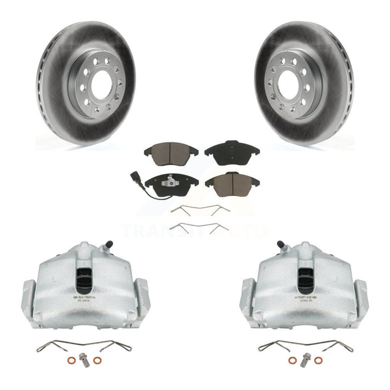 Transit Auto KCG-100508C Disc Brake Kit for 2006-2016 Volkswagen Jetta, Volkswagen Beetle, Volkswagen Golf & more - Front product image
