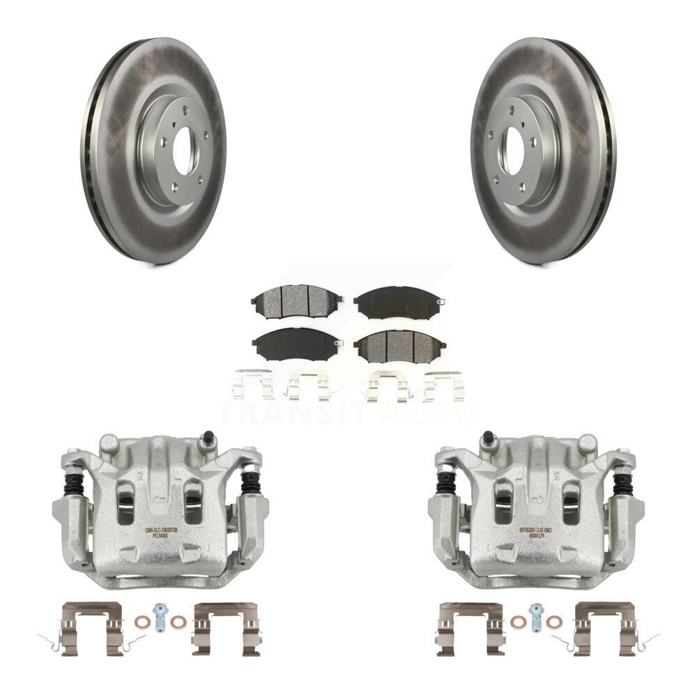 Transit Auto KCG-100508S Disc Brake Kit for 2006-2020 INFINITI Q40, INFINITI Q70L, INFINITI QX70 & more - Front product image