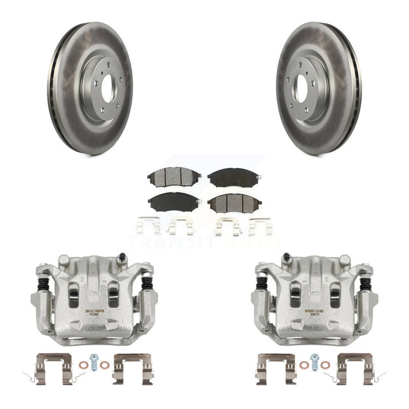 Transit Auto KCG-100508S Disc Brake Kit for 2006-2020 INFINITI Q40, INFINITI Q70L, INFINITI QX70 & more - Front product image