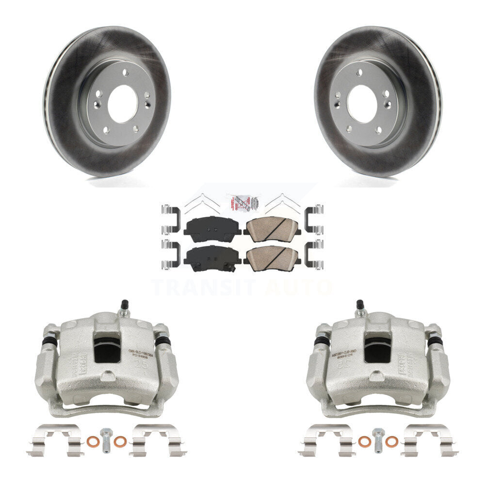 Transit Auto KCG-100509N Disc Brake Kit for 2017-2020 Hyundai Elantra - Front product image