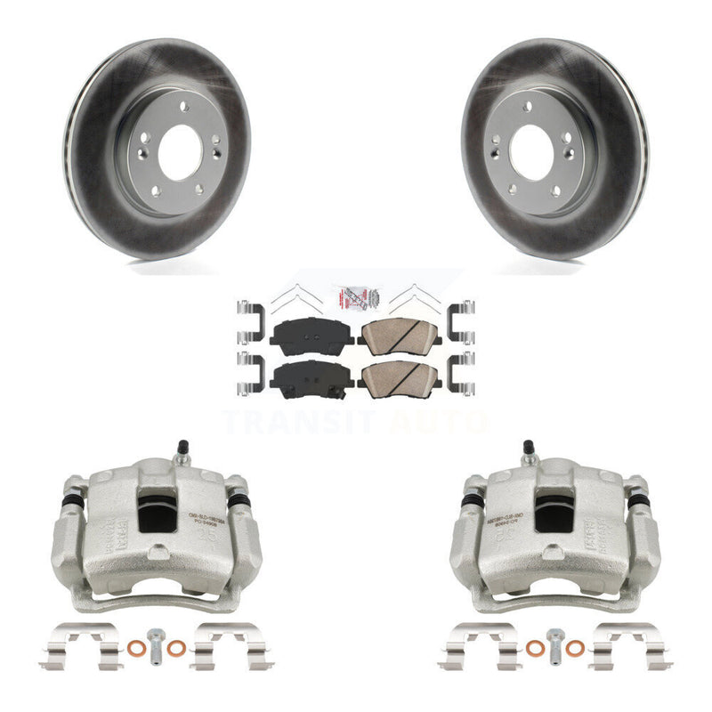 Transit Auto KCG-100509N Disc Brake Kit for 2017-2020 Hyundai Elantra - Front product image