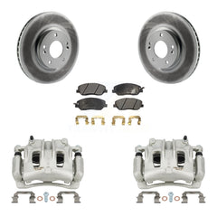 Transit Auto KCG-100509P Disc Brake Kit for 2007-2009 Hyundai Santa Fe - Front product image