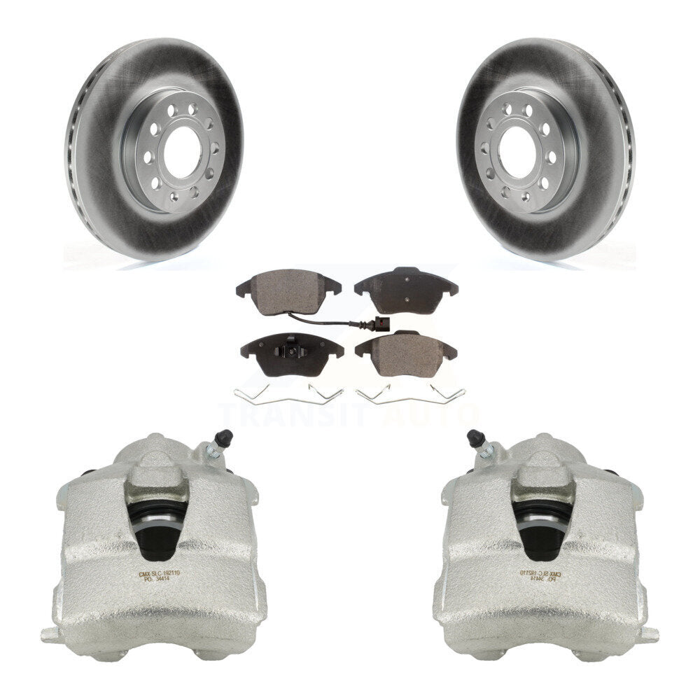 Transit Auto KCG-100509T Disc Brake Kit for 2005-2015 Volkswagen Jetta - Front product image