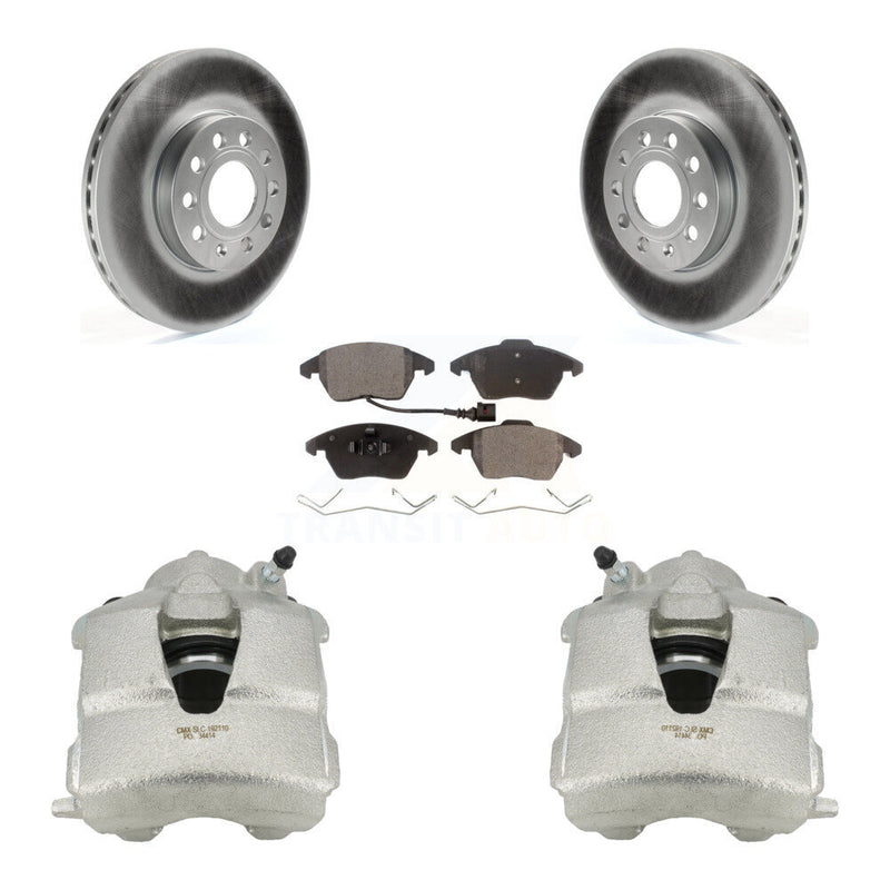 Transit Auto KCG-100509T Disc Brake Kit for 2005-2015 Volkswagen Jetta - Front product image