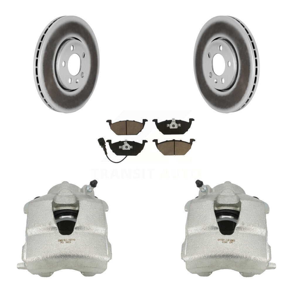Transit Auto KCG-100510C Disc Brake Kit for 2000-2001 Volkswagen Golf - Front product image