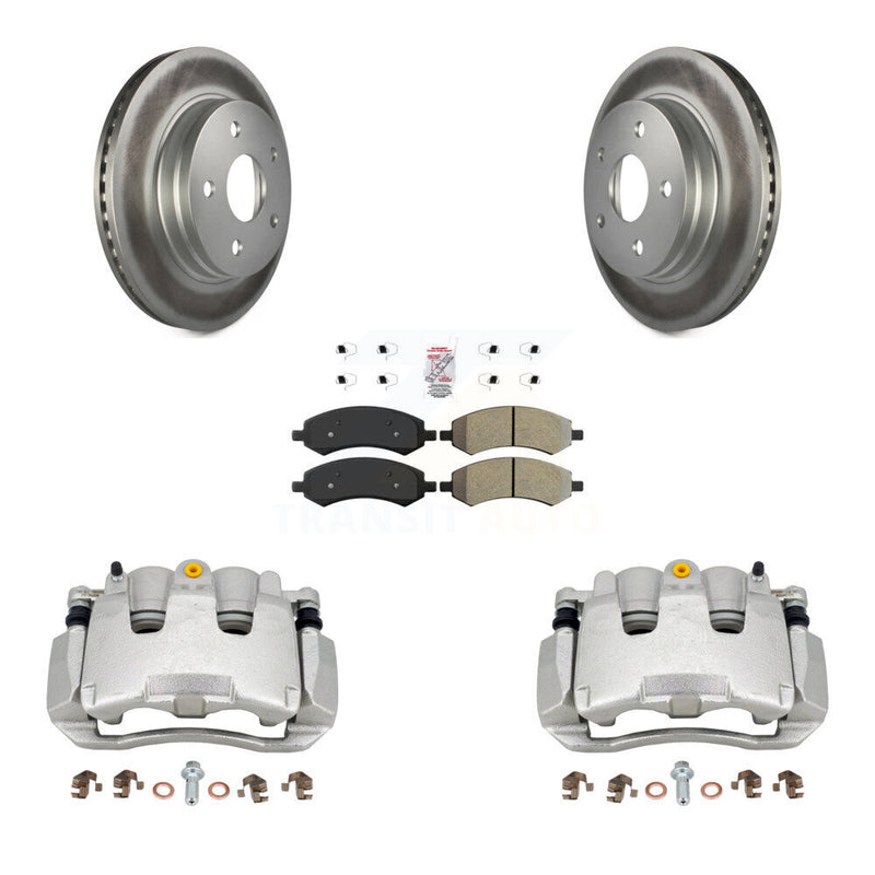 Transit Auto KCG-100512N Disc Brake Kit for 2009-2022 Ram 1500 Classic, Ram 1500, Dodge Ram 1500 - Front product image