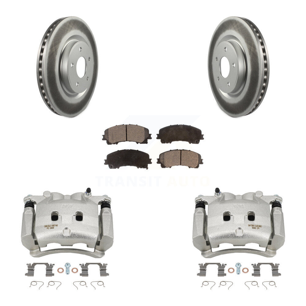 Transit Auto KCG-100512P Disc Brake Kit for 2014-2019 Nissan Rogue - Front product image