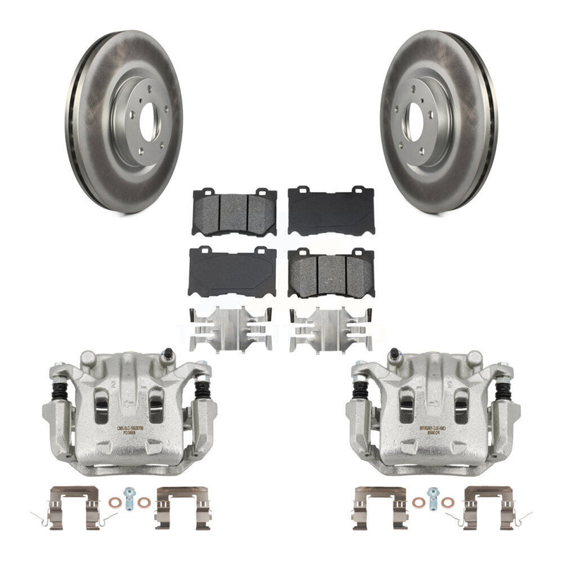 Transit Auto KCG-100512S Disc Brake Kit for 2009-2013 INFINITI G37 - Front product image