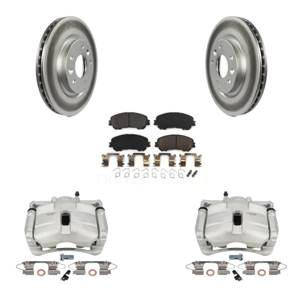 Transit Auto KCG-100513P Disc Brake Kit for 2014-2022 Nissan Rogue, Nissan Rogue Sport - Front product image
