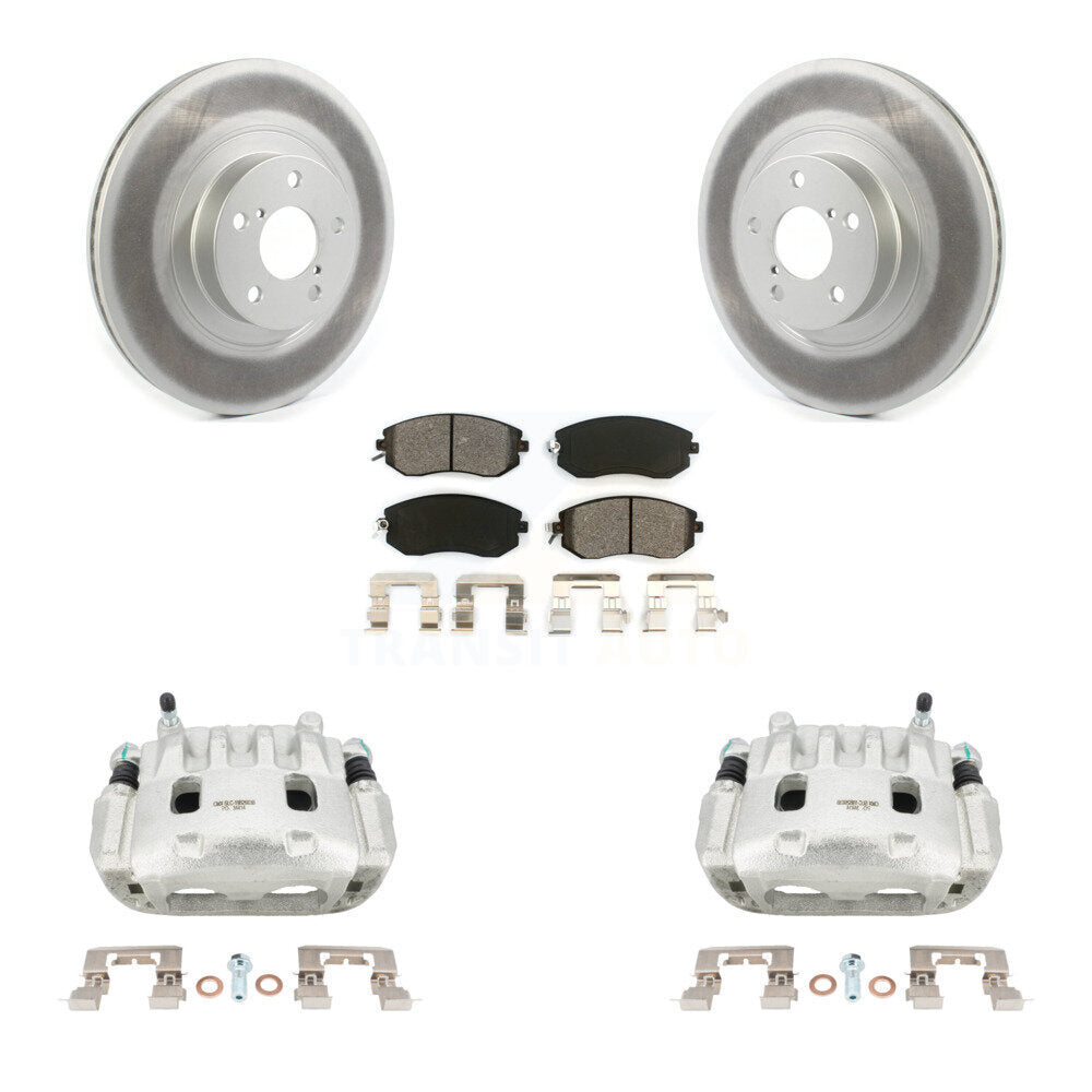 Transit Auto KCG-100513S Disc Brake Kit for 2011-2018 Subaru Crosstrek, Subaru Forester, Subaru Legacy & more - Front product image