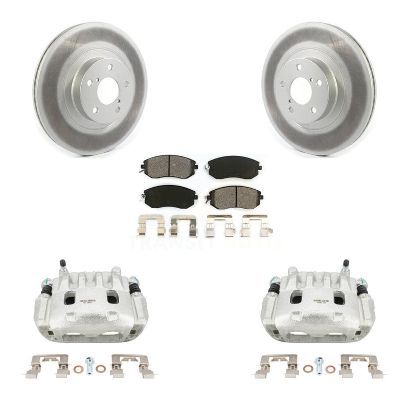 Transit Auto KCG-100513S Disc Brake Kit for 2011-2018 Subaru Crosstrek, Subaru Forester, Subaru Legacy & more - Front product image
