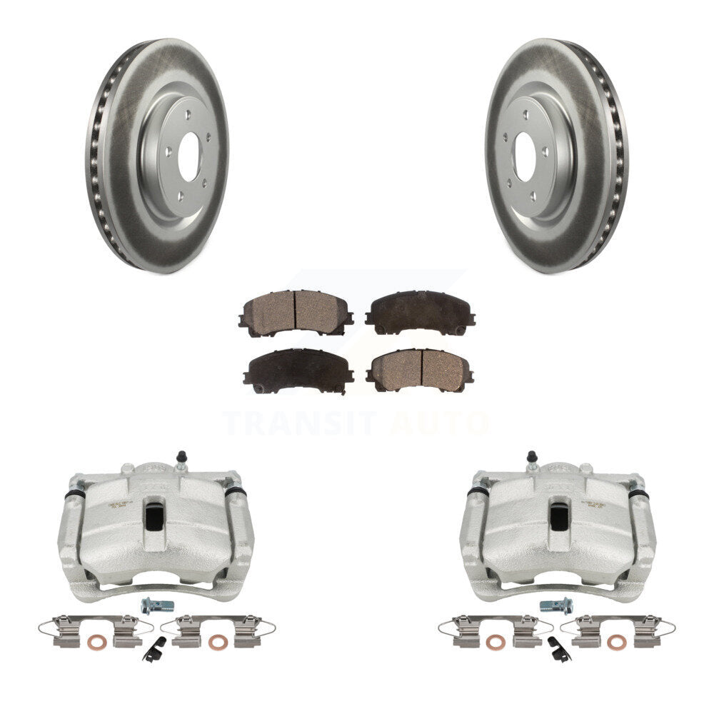 Transit Auto KCG-100514P Disc Brake Kit for 2014-2018 Nissan Rogue - Front product image