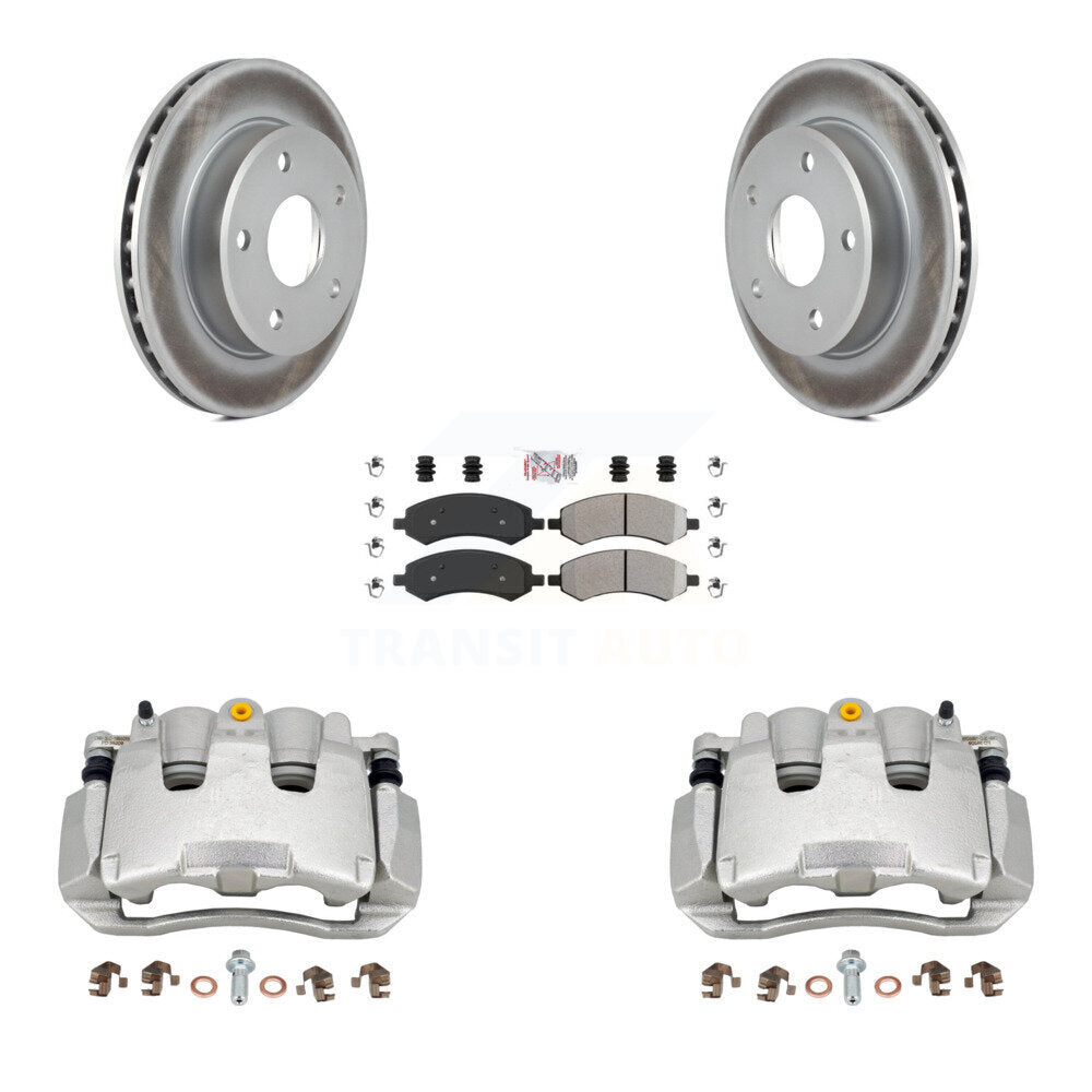 Transit Auto KCG-100515N Disc Brake Kit for 2009-2011 Ram Dakota, Dodge Dakota - Front product image