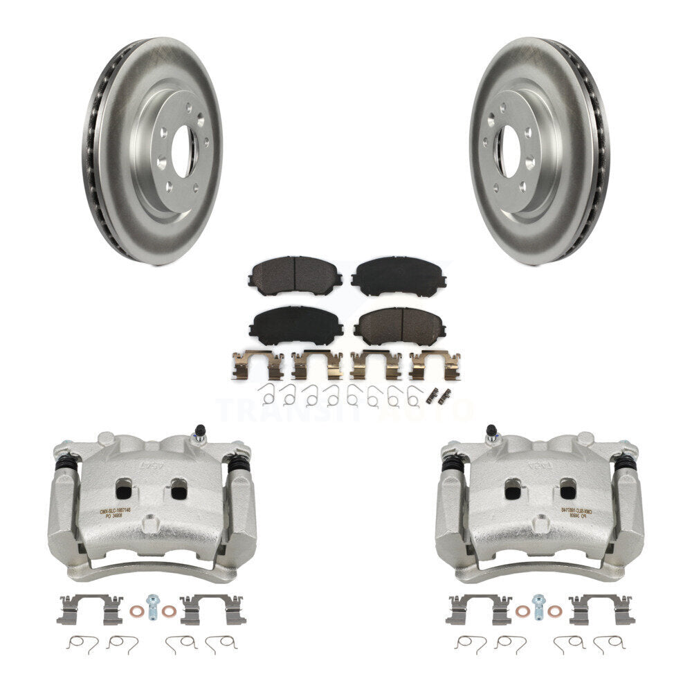 Transit Auto KCG-100515P Disc Brake Kit for 2017-2018 Nissan Rogue - Front product image