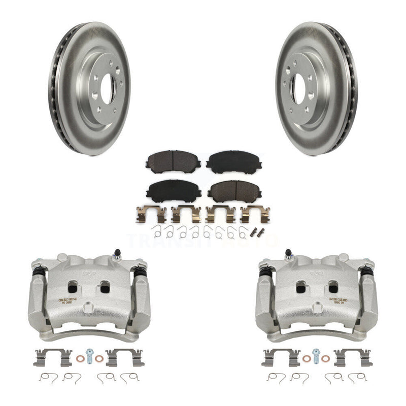 Transit Auto KCG-100515P Disc Brake Kit for 2017-2018 Nissan Rogue - Front product image