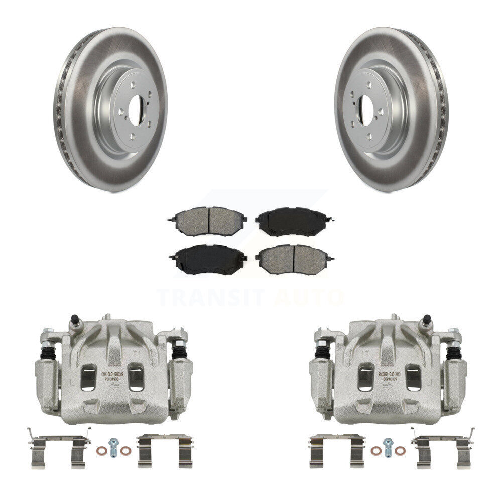 Transit Auto KCG-100515S Disc Brake Kit for 2005-2018 Subaru Forester, Subaru Legacy, Subaru Outback - Front product image