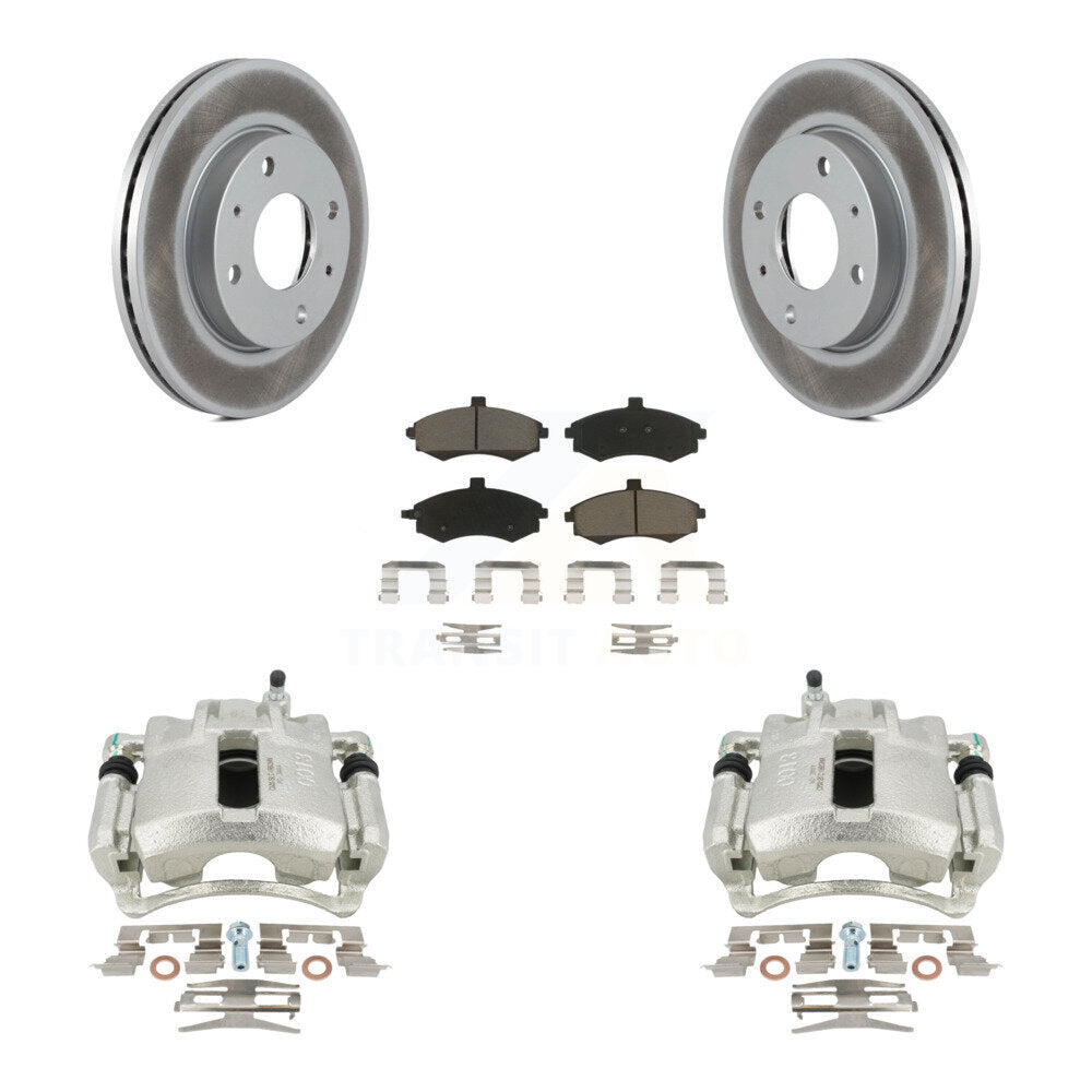 Transit Auto KCG-100516C Disc Brake Kit for 2002-2004 Hyundai Elantra - Front product image
