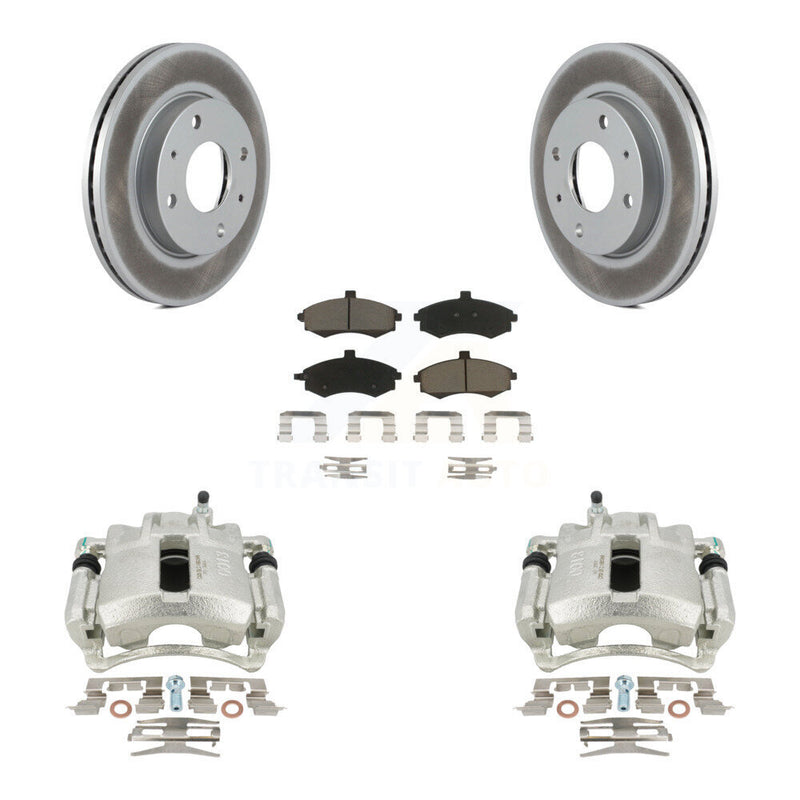 Transit Auto KCG-100516C Disc Brake Kit for 2002-2004 Hyundai Elantra - Front product image